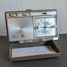 Westinghouse Travel Alarm Clock Radio 1960s Japan, untested W picture