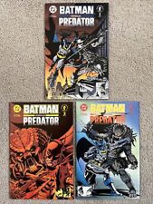 1991-1992 Batman vs. Predator #1-3 DC  & Dark Horse Comics High Grade Set picture