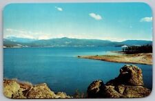 Granby Reservoir Middle Park Colorado CO PC UNP VTG Dexter Unused Vintage picture