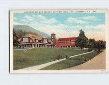 Postcard Auditorium And main Building Silver Bay Association Lake George NY USA picture