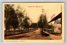 Bellevue OH-Ohio, Scenic Views Kilborn Street, Antique Vintage Postcard picture