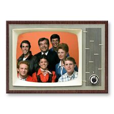 HAPPY DAYS TV Show Classic TV 3.5 inches x 2.5 inches Steel FRIDGE MAGNET picture