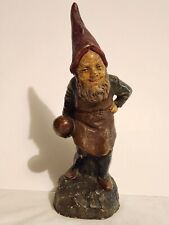 Old Antique Terracotta Gnome Bowling Signed JM Johann Maresch 9