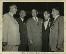 1949 Press Photo Lions Officers Meet at New York Convention - sax14291 picture