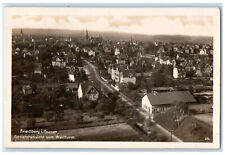 c1940's General View of Wartturm Friedberg Hesse Germany RPPC Photo Postcard picture