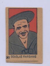 1922 Strip Card  W-UNC #30 Douglas Fairbanks 