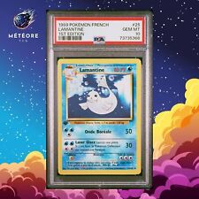 Pokemon Card Lamantine PSA 10 25/102 Edition 1 Wizards French Base Set picture