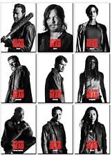THE WALKING DEAD Season 7 - PROFILES Series 2 - 10 Card Promo Set - Negan Daryl picture