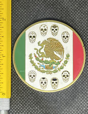 CIA NCS Latin America Mexico City Station 8 Skulls Challenge Coin picture