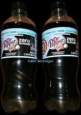 NEW Dr Pepper Creamy Coconut ZERO LIMITED ED 2 x 20oz with  BB 8/24 picture