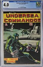 Undersea Commandos #2 I.W. Enterprises 1958 Fighting Frogmen Cover picture