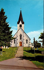 Postcard  St Luke's Anglican Church Hubbard's Nova Scotia   df] picture