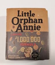 Little Orphan Annie and $1,000,000 Formula, Big Little Book BLB #1186 1936 Comic picture