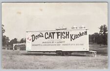 RPPC Dons Catfish Kitchen Mobile Dewitt Forrest City Arkansas 1979 Postcard - M4 picture