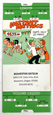 Vintage DATSUN Dealership OREGON SLIDE RULE Advertising Metric Calculator 280Z picture