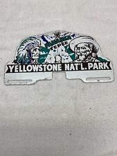 Vintage Yellowstone National Park Pahaska  Tepee License Plate Topper picture
