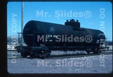 Original Slide Freight CGW Chicago Great Western /C&NW Tank Car 254 Melrose Park picture
