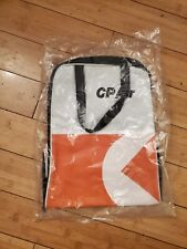 VINTAGE CP CANADIAN PACIFIC AIR VINYL ZIPPERED TRAVEL CARRY ON BAG NOS NEW picture