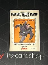 2022 Fleer Ultra Avengers War Machine VS-46 Marvel Value Stamp /99 SPM picture
