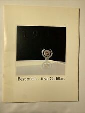 1982 Cadillac General Dealership Brochure or Catalog Car Automobile Ads Vintage picture