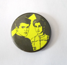 Wham George Michael Andrew Ridgeley Vintage Music 80's Pin Badge Button picture