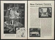 Paul Terry’s Animated Cartoon Cel Camera 1940 pictorial Terrytoons picture