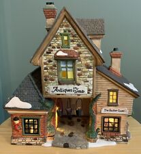 SANTA'S WORKBENCH Antiques In Time Christmas Village Classic Series 2002 W/BOX picture
