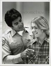 1980 Press Photo Erik Estrada and Bryan Scott star in 