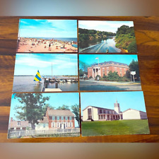 Set of 6 Vintage Delaware Postcards picture