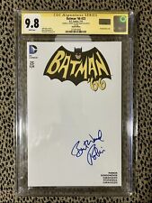 CGC 9.8 Batman '66 #23 Blank Variant signed by BURT WARD & Inscribed “Robin” picture