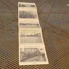 vintage pa flood postcard foldout picture