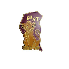 Vintage Walt Disney Lion King AAI BEST Simba Pin (1/2 of Best Friends Set) picture