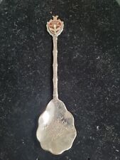 Vintage Hershey's Chocolate World Souvenir Spoon with Enamel Crest - Collectible picture