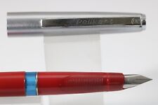 Vintage (c1973-78) Pelikan Pelikano Model 4 P460 Red Fine Fountain Pen picture
