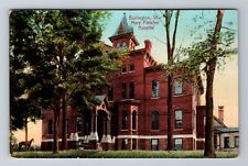 Burlington VT-Vermont, Mary Fletcher Hospital, Antique Vintage Souvenir Postcard picture