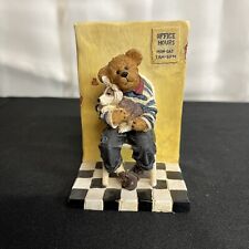 Boyds by Enesco Resin Figurine: Norman Rockwell Waiting for the Vet #17/500 picture
