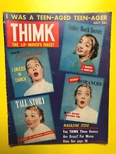 THIMK Magazine #2, Vol. 1 July, 1958, Comic Humor picture