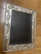 Vintage Silverplate 5 x 7” Photo Picture Frame picture