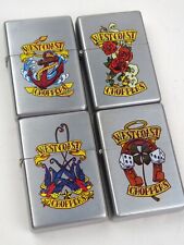 WEST COAST CHOPPERS 2007 Limited Edition Windproof Lighter Assorted 4pc LOT-NEW picture