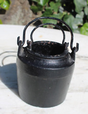 Antique Cast Iron Smelting Melting Pot-2 Part No. 7 Marked 