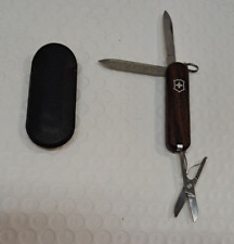 Victorinox Classic Swiss Army Knives 58MM wood with vinal sheath picture