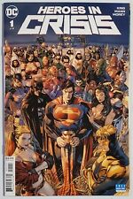 Heroes in Crisis #1 DC Comics 2018 High Grade Death of Blue Jay/Arsenal/Flash picture