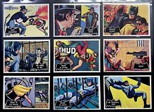1966 Topps Batman (Black Bat) - 9 Card Lot 🔥🦇 picture