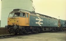 35mm railway colour negative 47457 BR blue large logo 23-03-1988 (08) picture