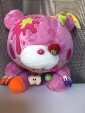 Chax Gloomy Stuffed Bear Plush Juicy & Messy Paradise B prize Fruity 12