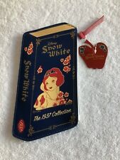 Besame Disney Snow White Icon Book Purse Cosmetic Bag New w/Tags 1937 Collection picture