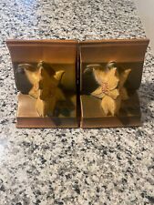Vintage Roseville Clematis Bookends picture