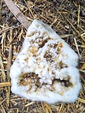 Stunning 4” Crystal Geode Quartz Cluster Natural KY USA Specimen Golden Healer  picture