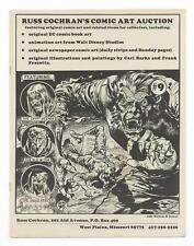 Russ Cochran's Comic Art Auction Catalog #9 FN+ 6.5 1982 picture