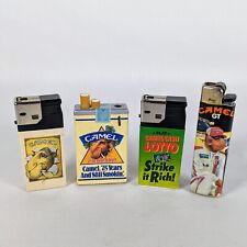 Vintage Camel Lighters Lot of 4  Joe Camel Retro Pop Culture Collectibles  picture